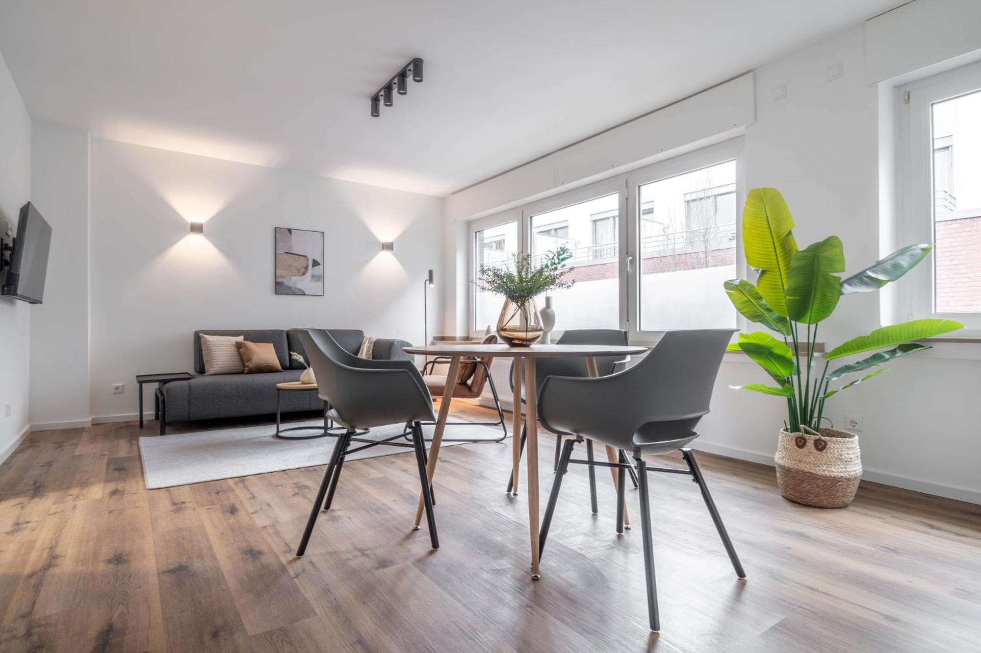 Modern & Minimal - Design-Apartment In Stadtmitte Wesel  Eksteriør billede