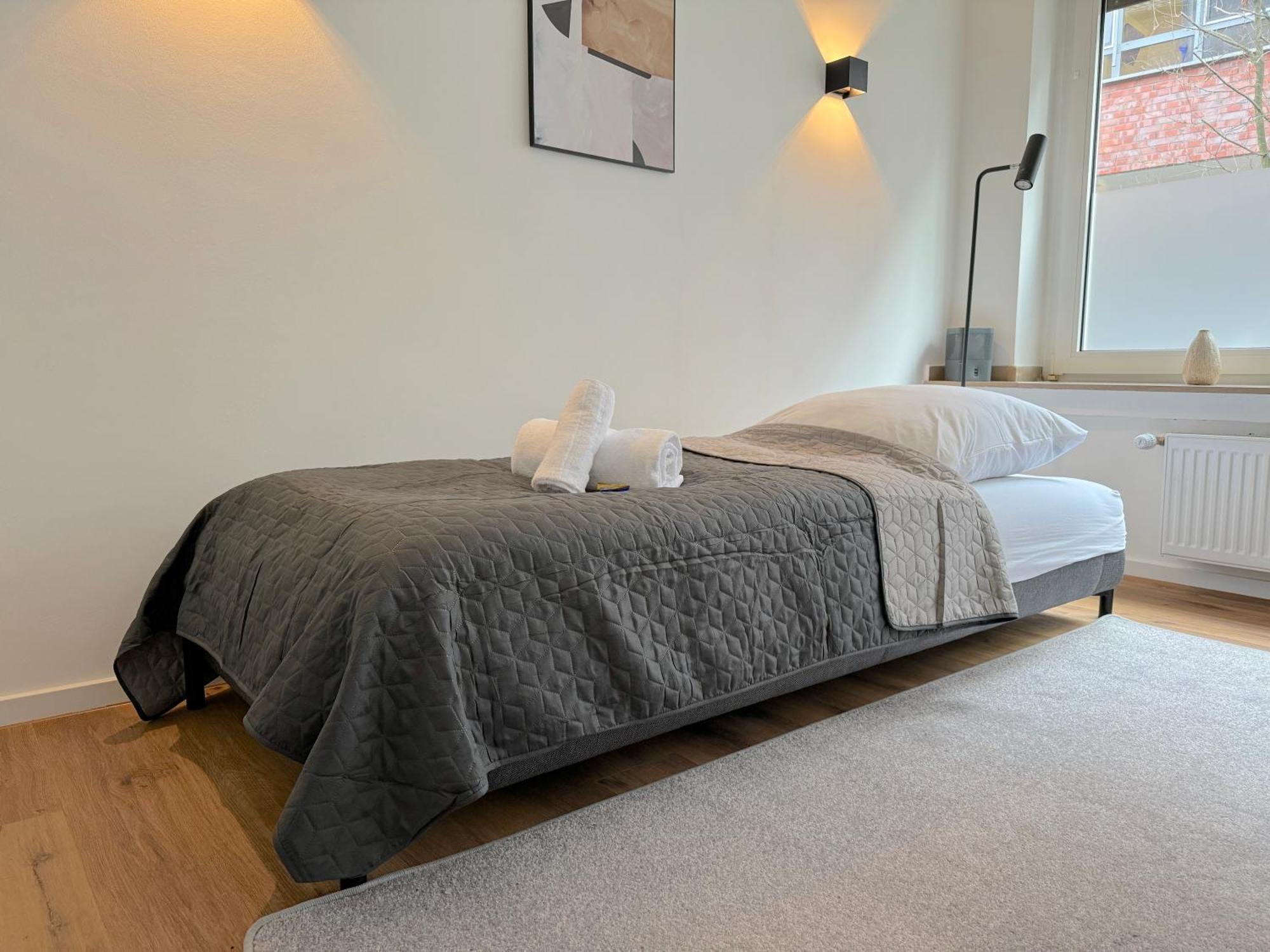 Modern & Minimal - Design-Apartment In Stadtmitte Wesel  Eksteriør billede
