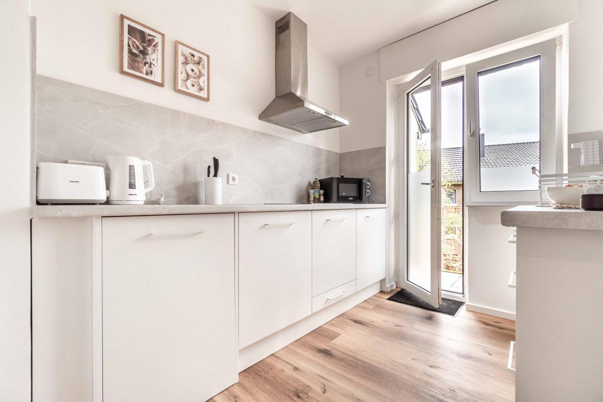 Modern & Minimal - Design-Apartment In Stadtmitte Wesel  Eksteriør billede