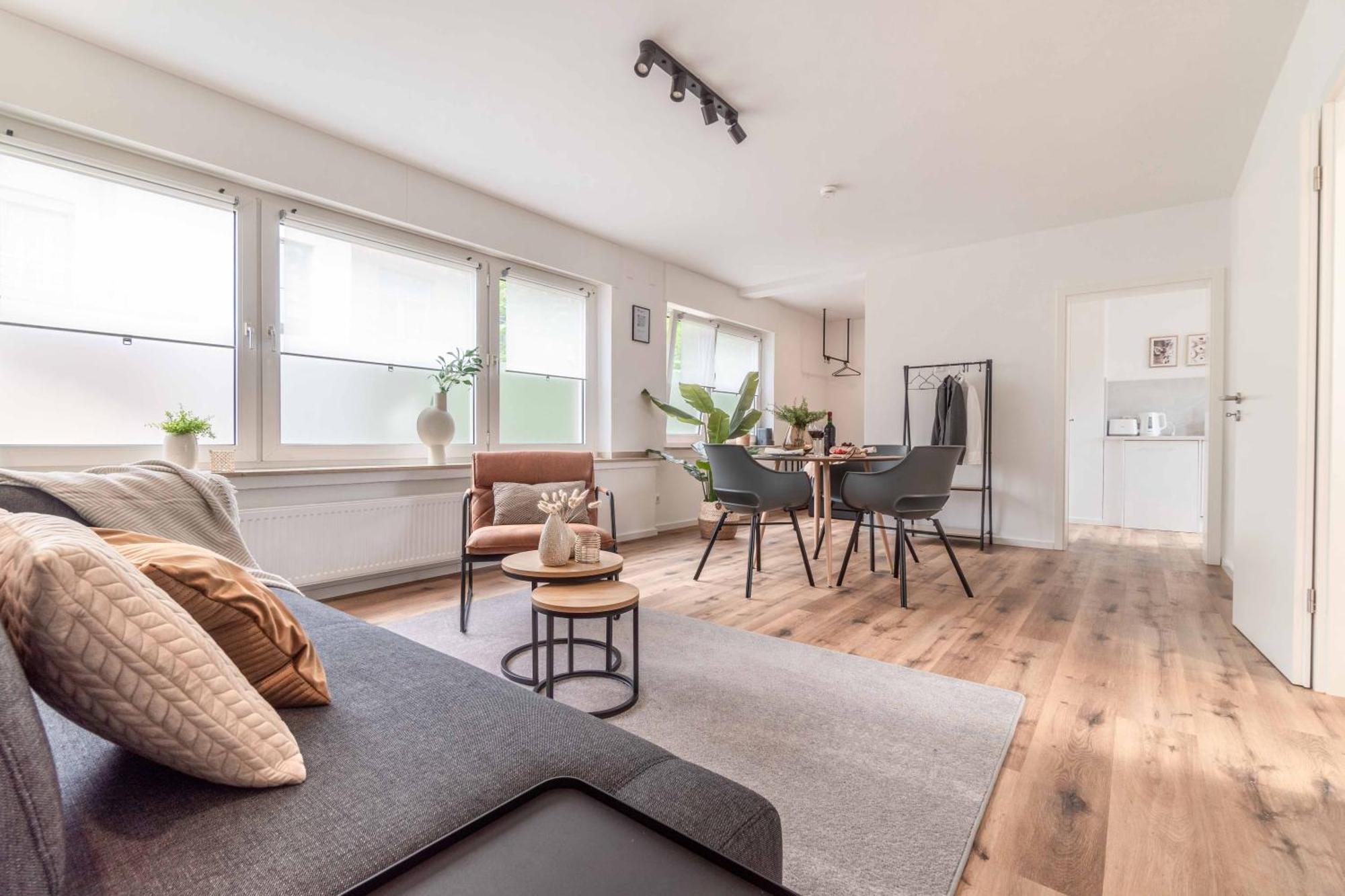 Modern & Minimal - Design-Apartment In Stadtmitte Wesel  Eksteriør billede